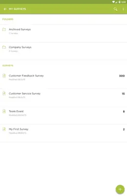 SurveyMonkey android App screenshot 5