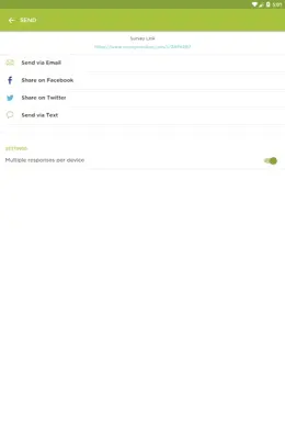 SurveyMonkey android App screenshot 6