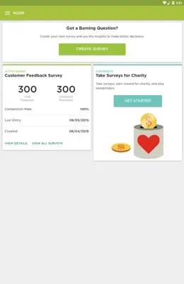SurveyMonkey android App screenshot 7